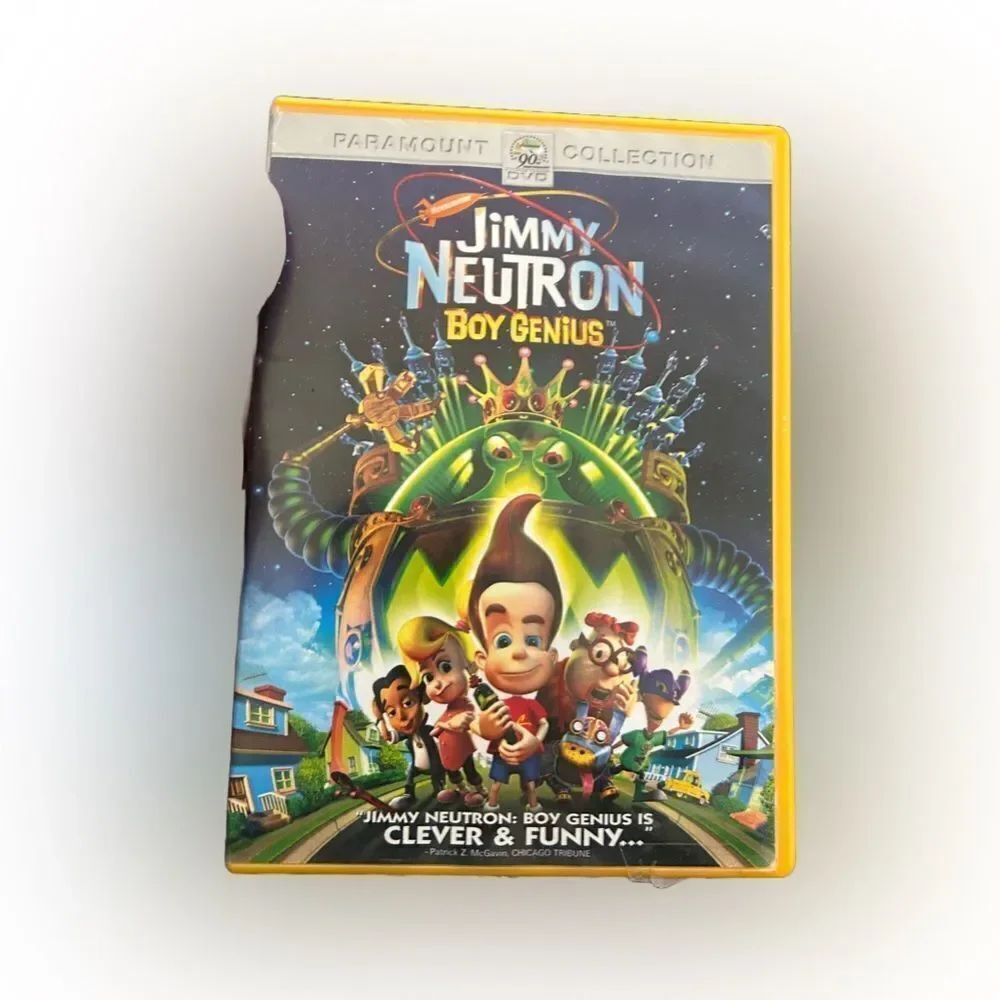 Y2K Jimmy Neutron Boy Genius DVD